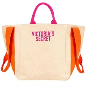 Victoria’s Secret Canvas Tote Bag NWT